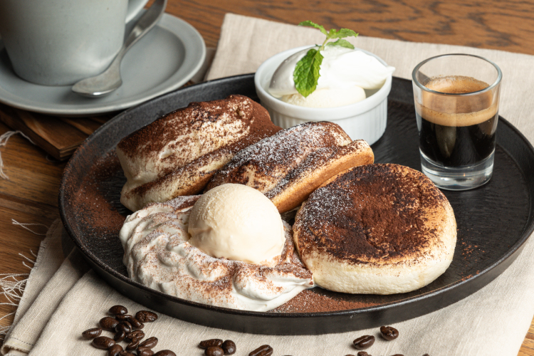 ティラミスアフォガートパンケーキ